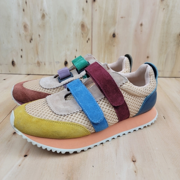 Charlotte Stone Conway Retro Mismatch Sport Sneaker Shoes Women's Size 8 Preppy - Picture 5 of 8